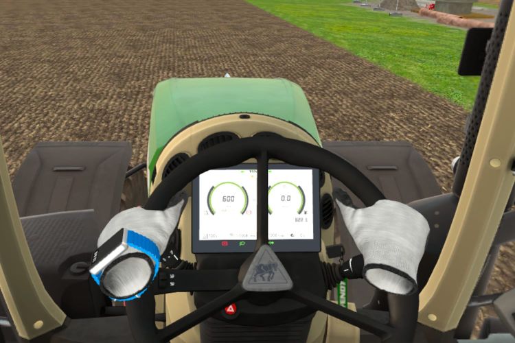 Farming Simulator VR : sur mon tracteur en réalité virtuelle