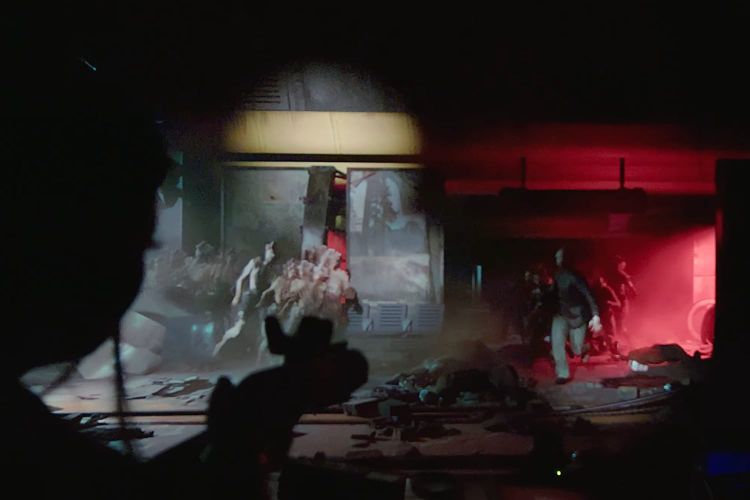 Sony propose de vivre l'apocalypse zombie à l'intérieur d'un cube interactif