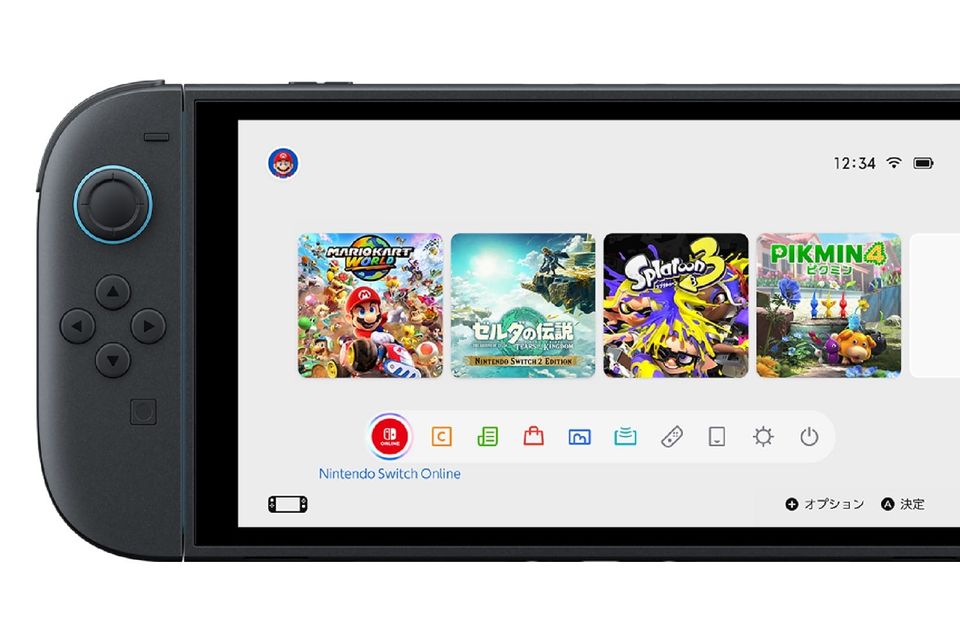 L'interface de la Switch 2 s'annonce bien ennuyeuse
