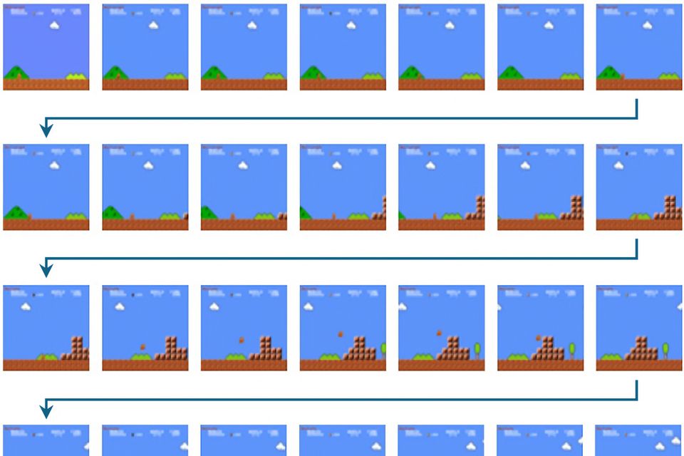 L'IA de MarioVGG génère des niveaux de Super Mario