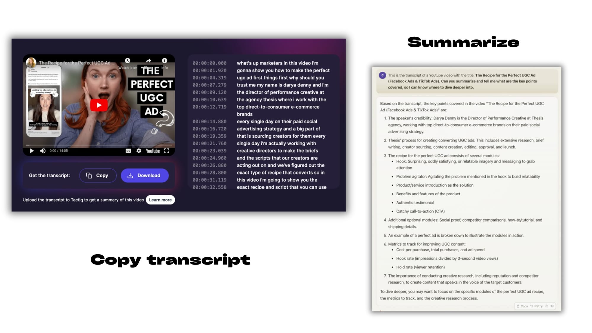 AI Workflow with Claude + Tactiq.io