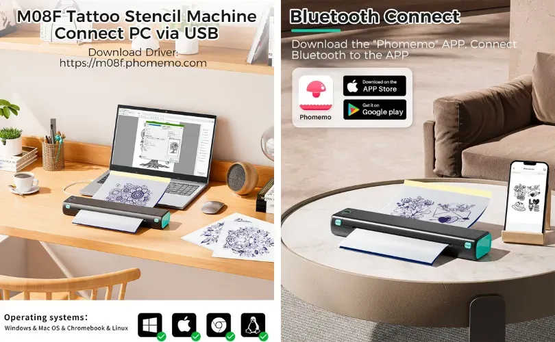best tattoo stencil printer
