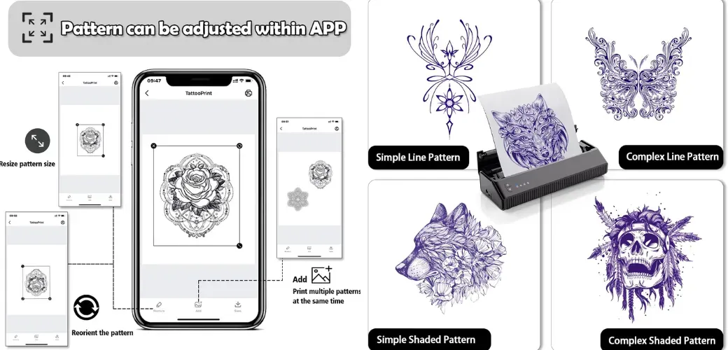 best tattoo stencil printer
