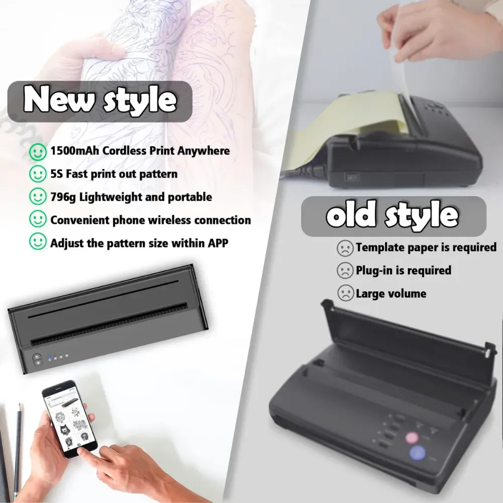 best tattoo stencil printer