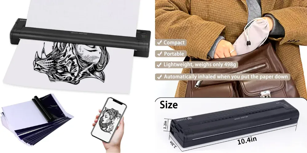 best tattoo stencil printer