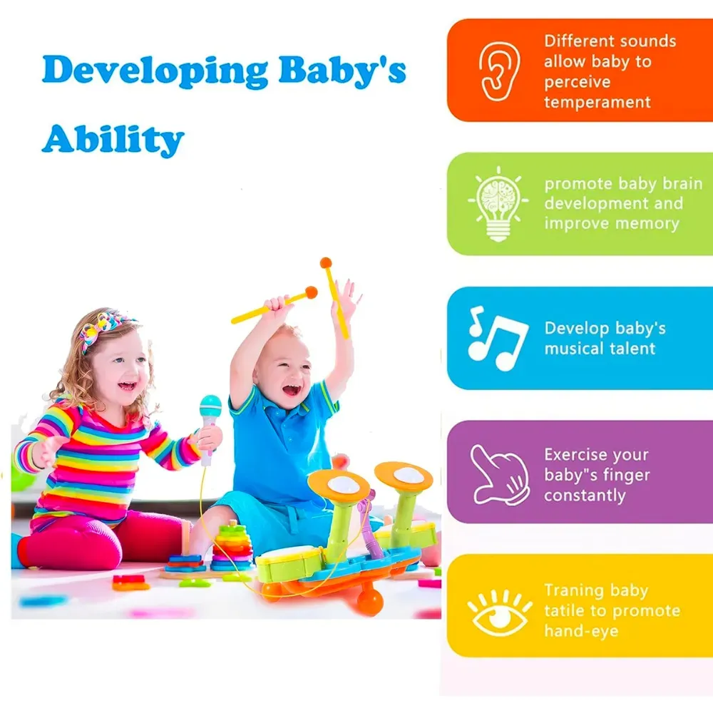 toddler drum set