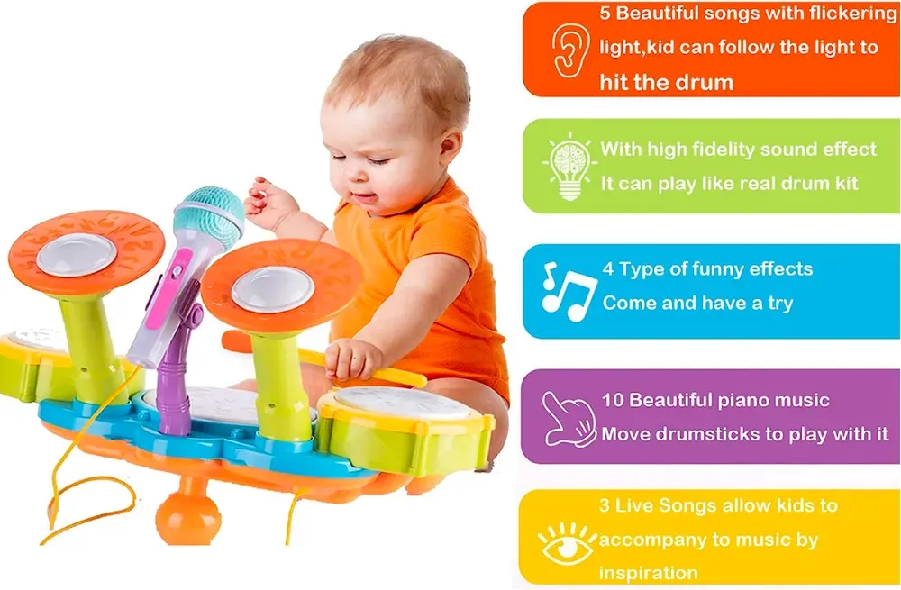 toddler drum set