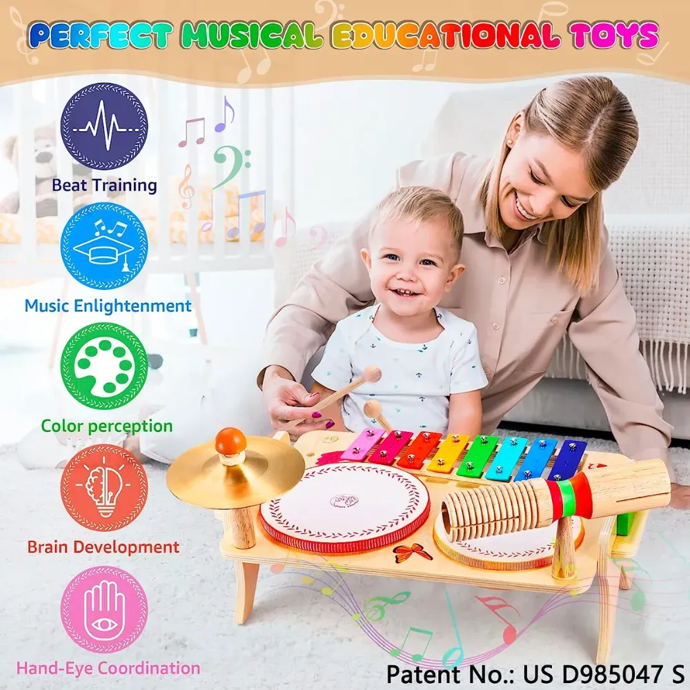 toddler drum set