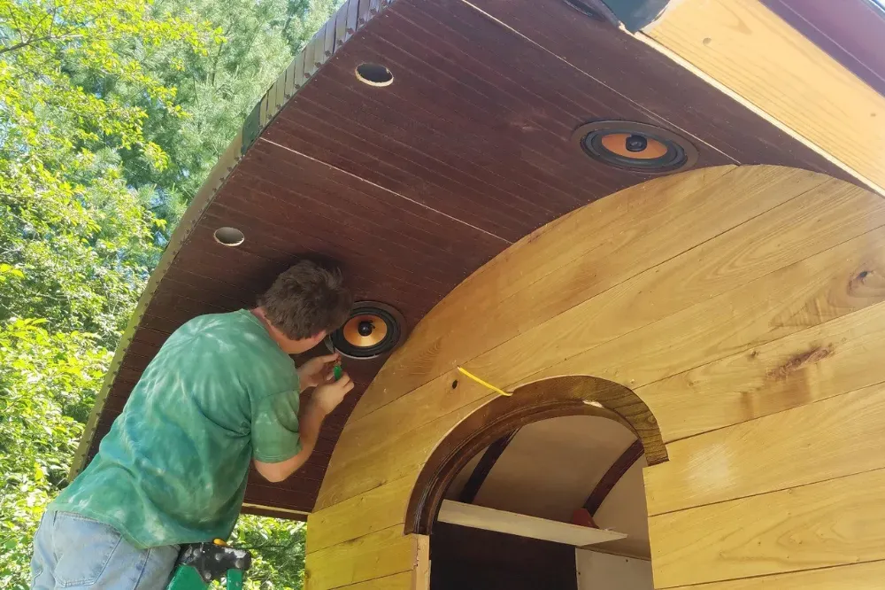 outdoor ceiling speaker