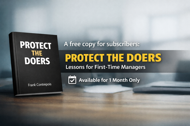 Protect the doers. One month. Your copy.