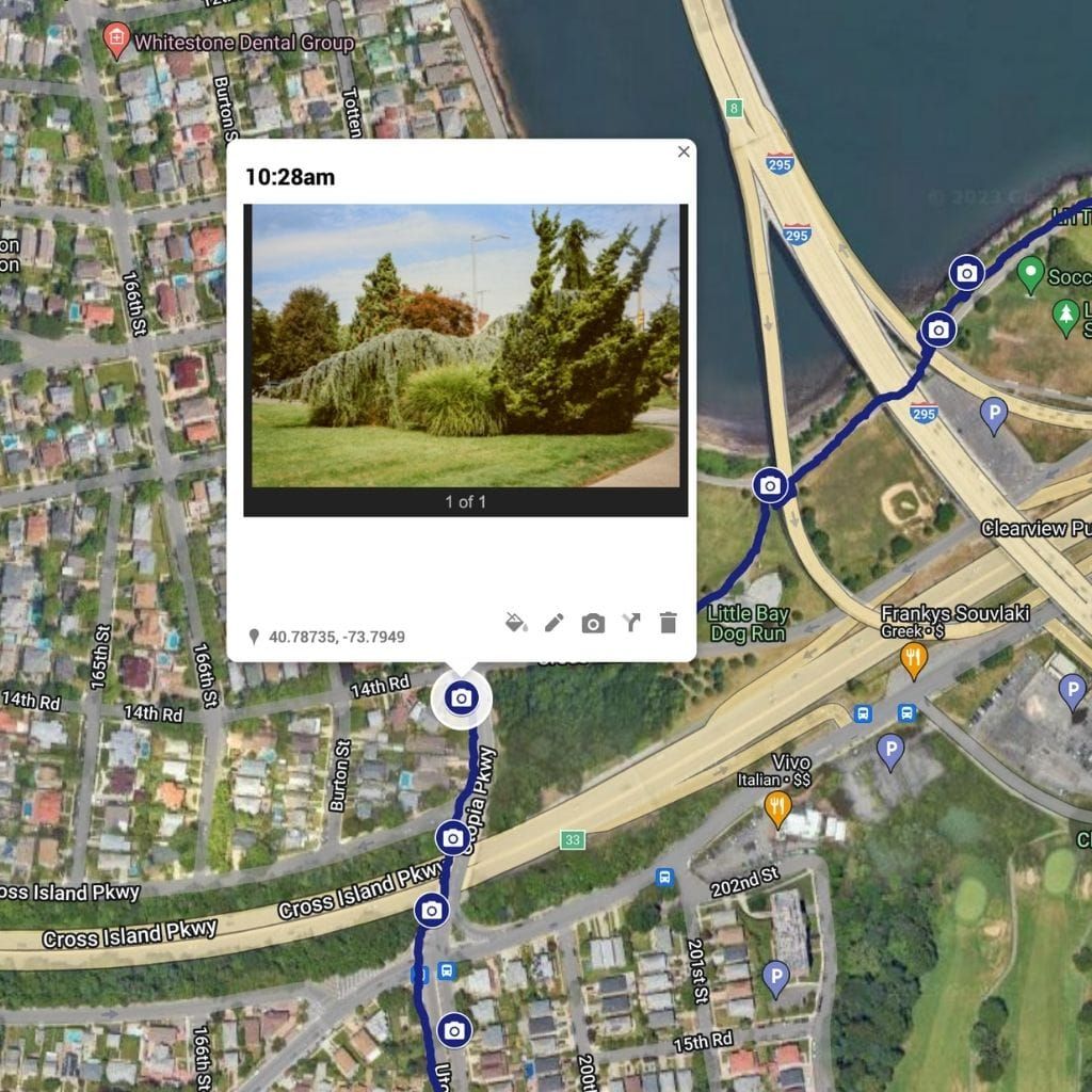 Walking to the Queens Giant