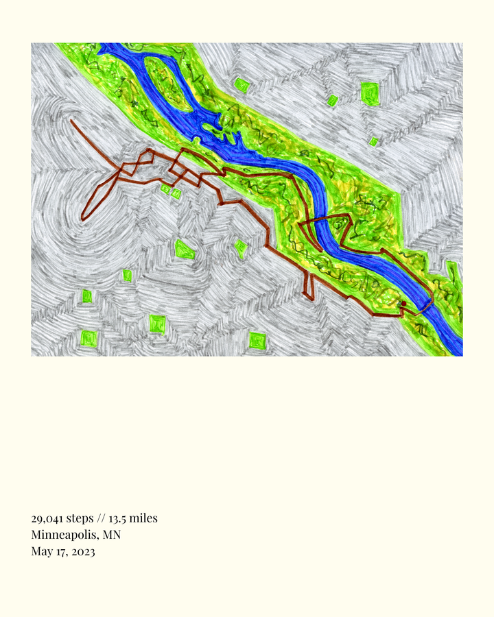 Walking to the Site of the Oldest Tree in Minneapolis