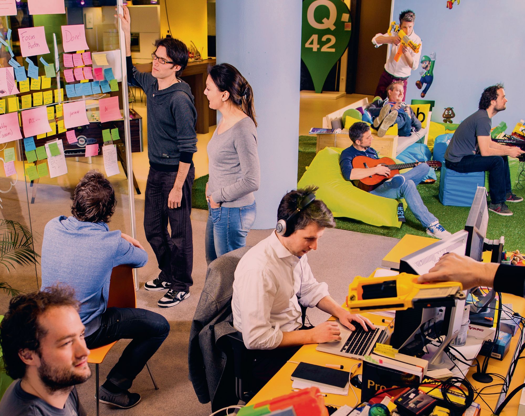 Zo voelt dat dus, in de Telegraaf staan