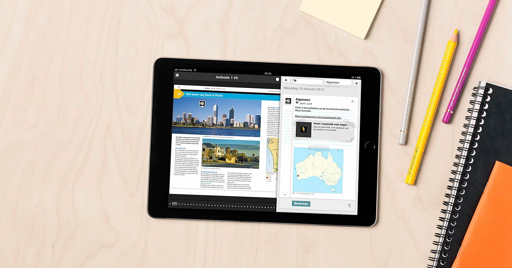 Schooltas 2.0 op de iPad