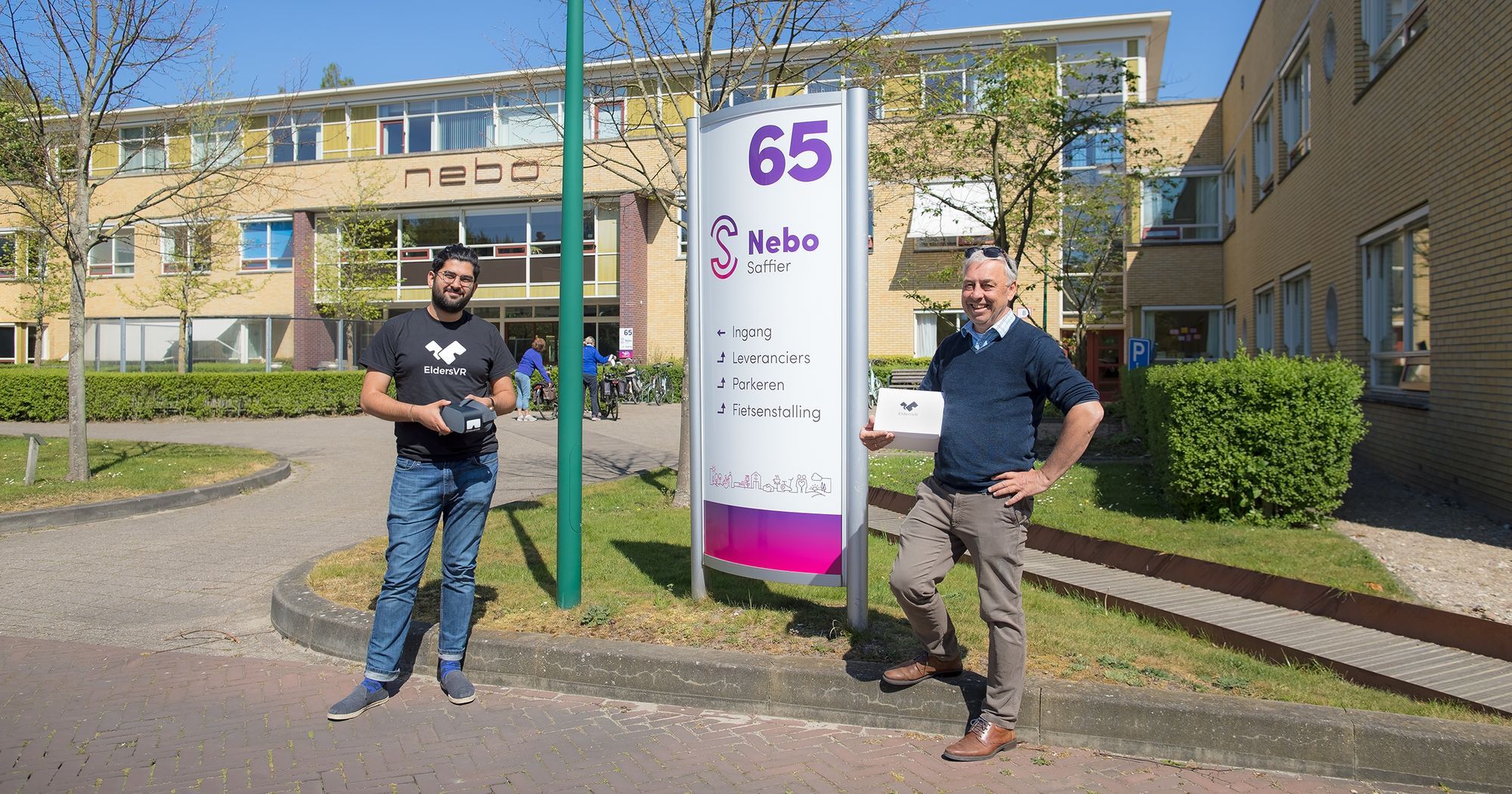 Eenzame ouderen helpen dankzij VR