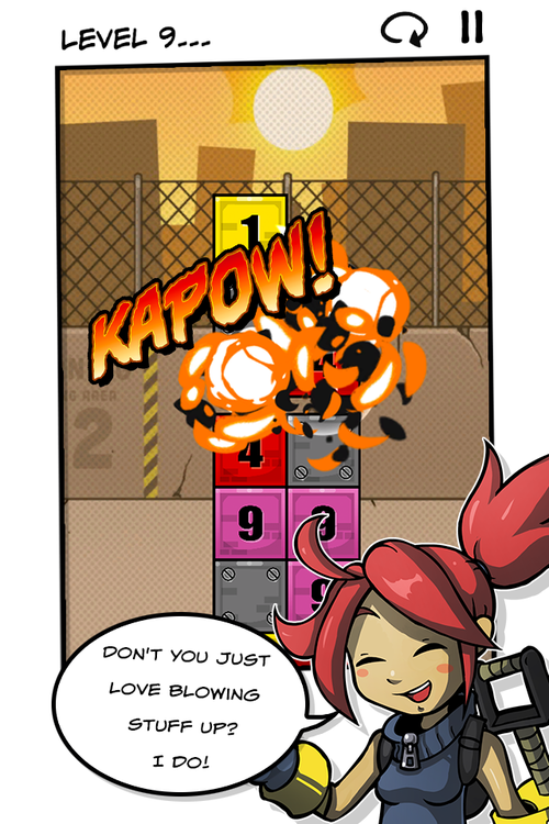 Numolition: knallend hard puzzelen op iOS, Android en Windows Phone!