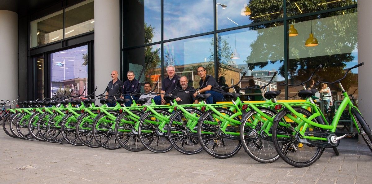 Ons nieuwe 'fietsenpark'
