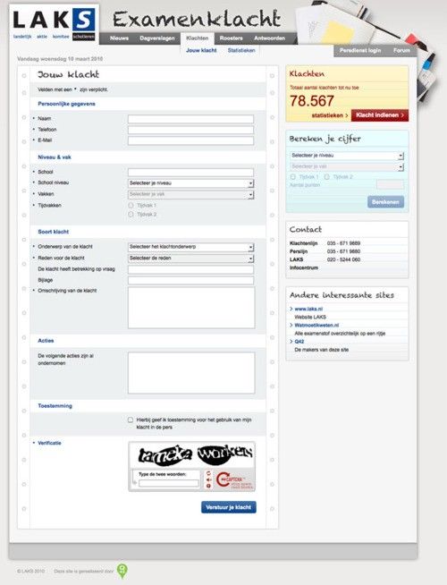 Q42 ontwerpt en bouwt nieuwe klachtensite voor LAKS