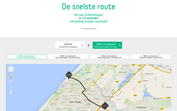 Sneller naar Scheveningen
