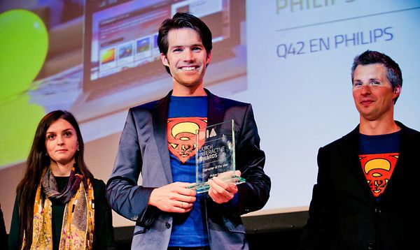 Fabrique en Q42 komen als grote winnaars van de Dutch Interactive Awards 2013 uit de bus
