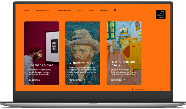 Website Van Gogh Museum wint belangrijkste internetprijs ter wereld 🥳