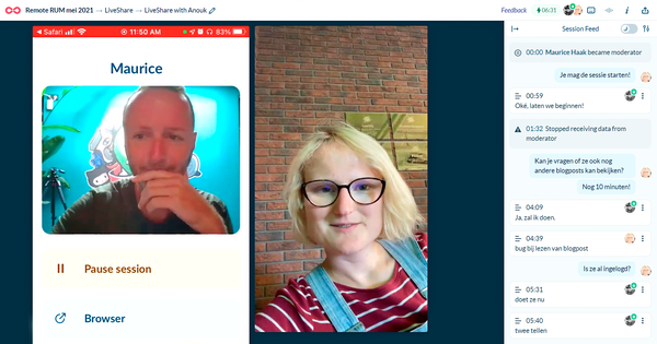 Gebruiksonderzoek op afstand