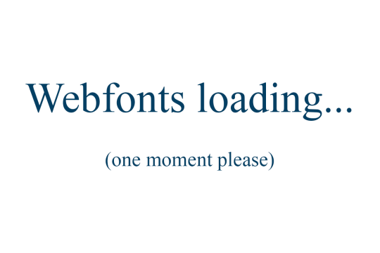Best practices for including webfonts