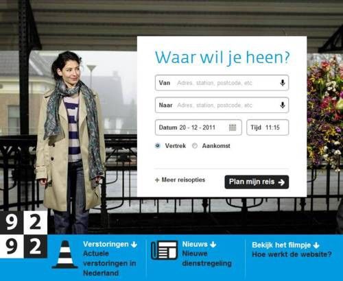 De nieuwe 9292.nl is live!