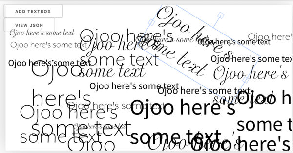 FabricJS + OpentypeJS for Hallmark