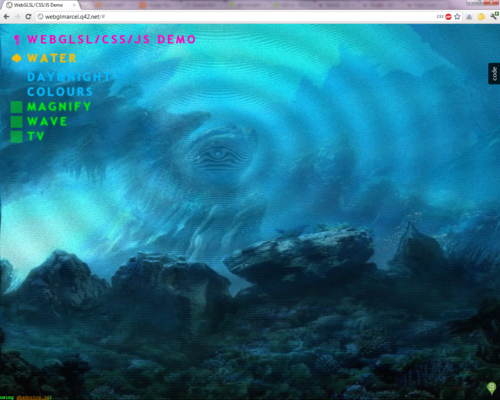 Passietijd: Marcel demonstreert WebGL en shaders
