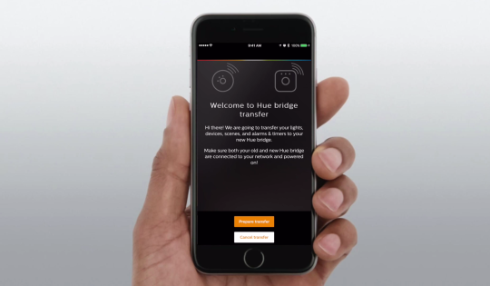 Philips hue Bridge Transfer