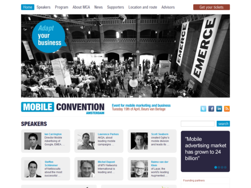 Q42 op de Mobile Convention Amsterdam 2011