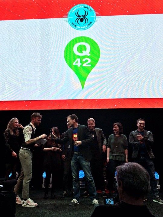 Q42 wint Grand SpinAward