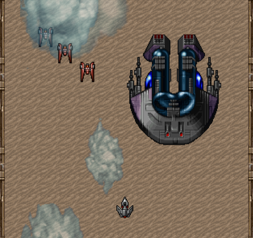 Tyrian demo in pure CSS without Javascript or HTML