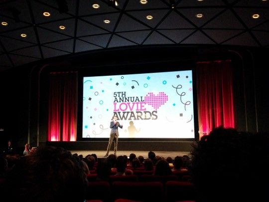 We had a blast at the Lovies