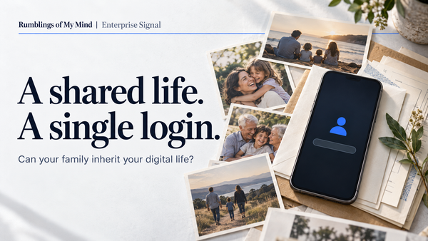 Can Your Family Inherit Your Digital Life?