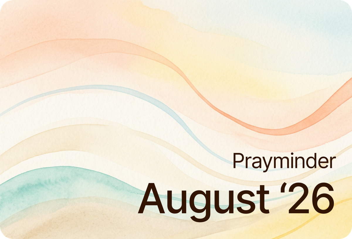 Newsletter · August 2026