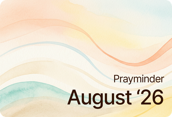 Newsletter · August 2026