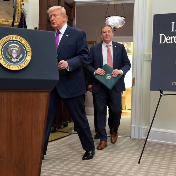 President Trump And EPA Administrator Zeldin Make An Announcement From The White House