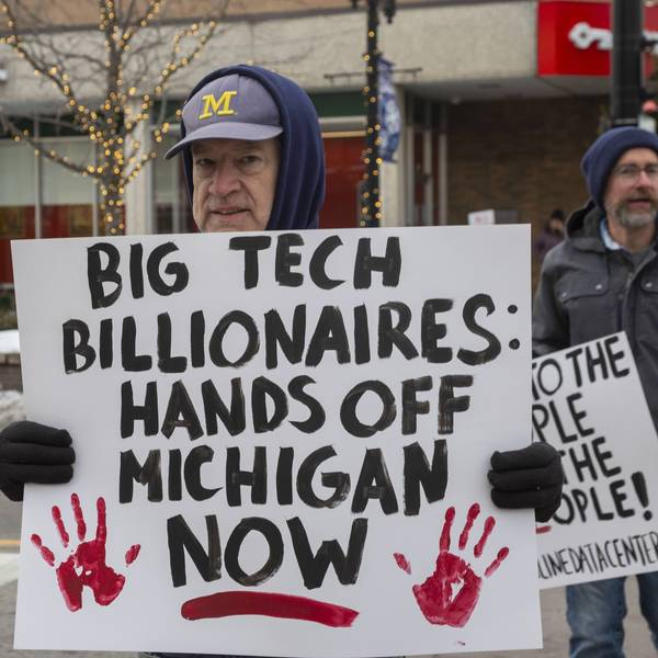 Protest Against Michigan Data Center