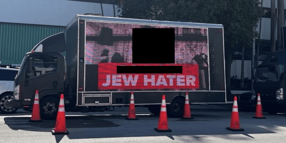 A Miami Beach Commissioner Allegedly Hired Billboard Trucks to Publicly Shame Jewish Pro-Palestine Activists by Name. That's Government Harassment.