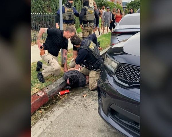 ICE Broke a US Citizen's Arm in Long Beach. The Department Won't Say Why It Detained Him.