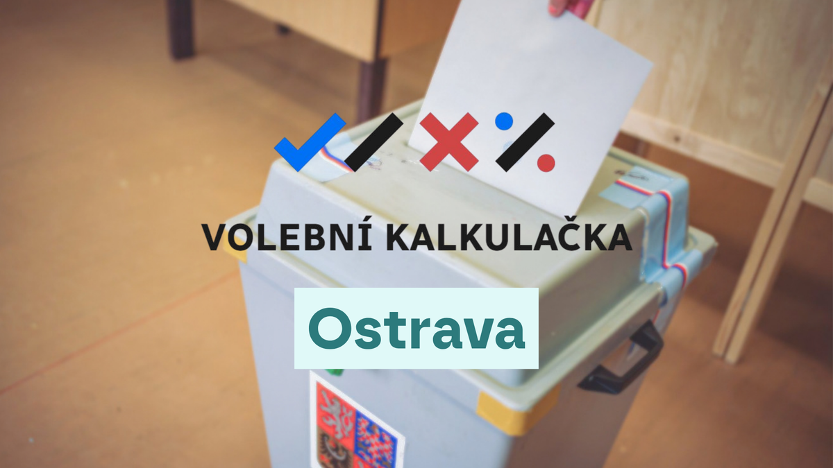Nevíte, komu dát hlas? Pomůže vám volební kalkulačka pro Ostravu