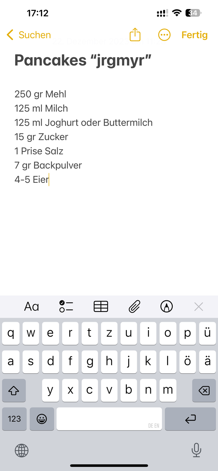 Pancakes "jrgmyr" - Effizienz und Qualität
