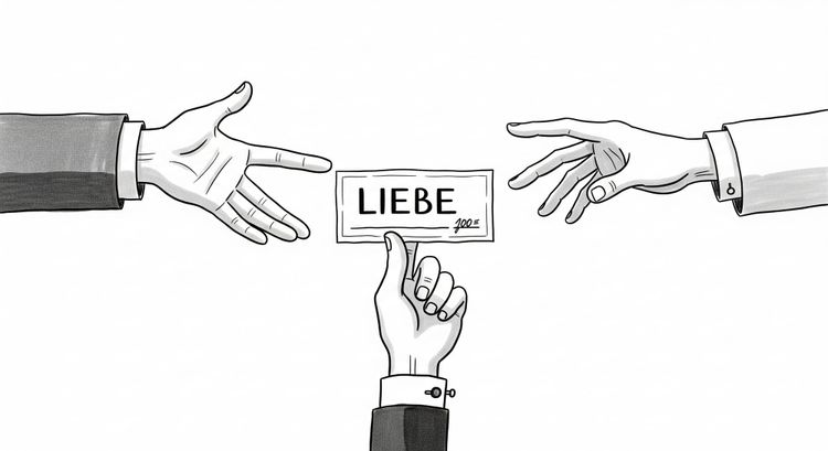 Es geht um Liebe: Dreiecksbeziehungen bei Geschenkgutscheinen