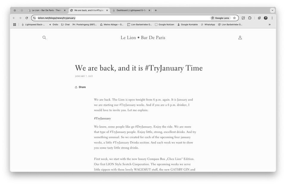 #FreiJanuary: Diabolische Pläne und Handarbeit