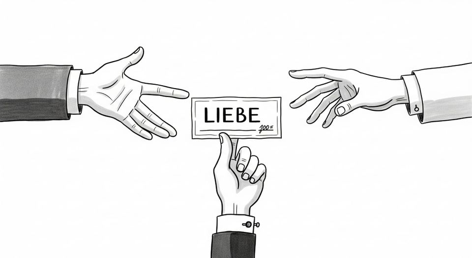 Es geht um Liebe: Dreiecksbeziehungen bei Geschenkgutscheinen