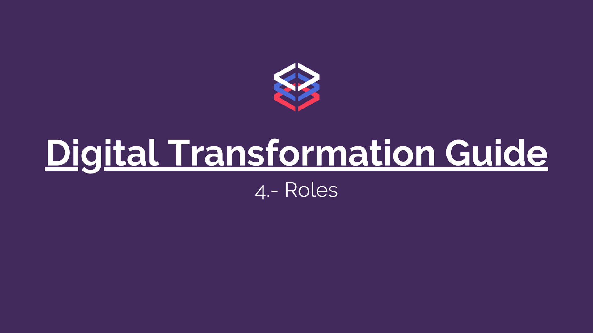 Digital Transformation Guide: Roles