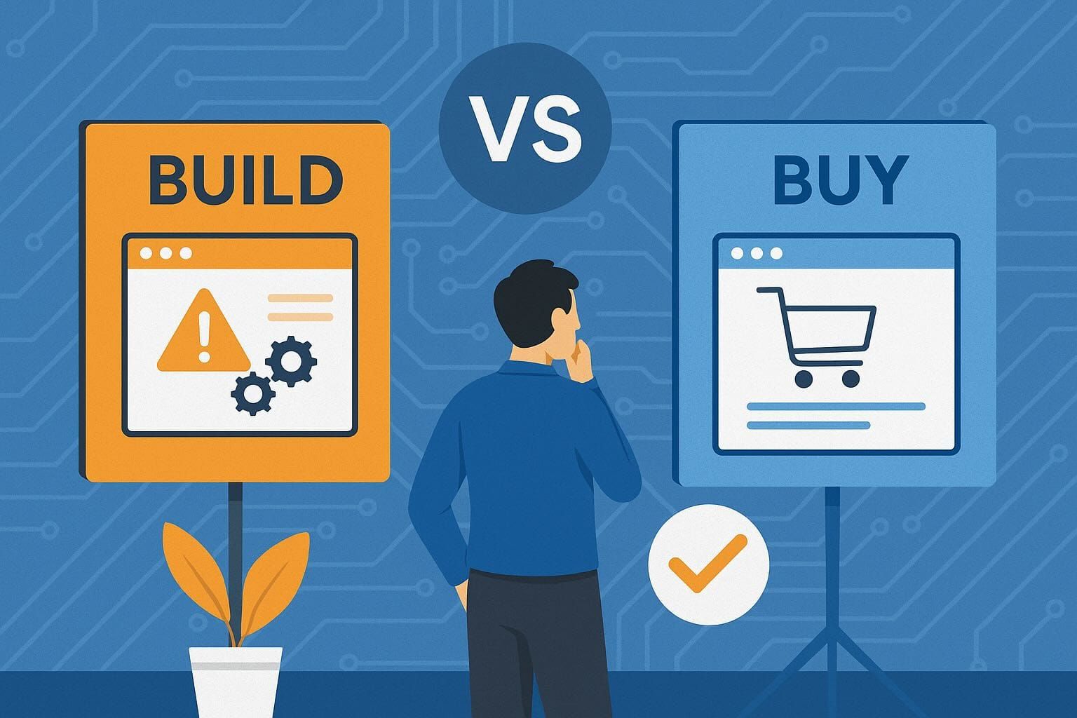 Buy vs. Build: Tomando decisiones estratégicas en tecnología