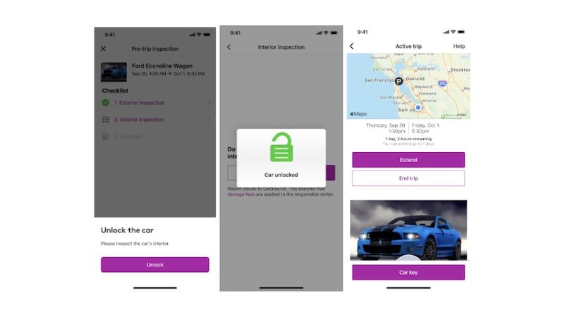 Unlocking with smartphone